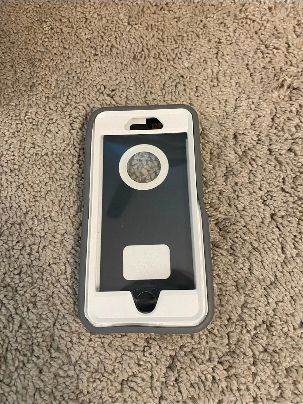 OtterBox Two-Tone gray and White Protective drop proof Phone Case IPHONE 6s